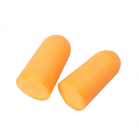 Orange skum öronproppar